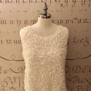 NWT Talbots Silk Floral Shell Sz 6